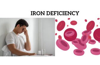 What are the 3 stages of iron deficiency?